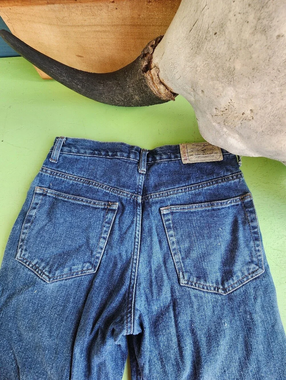 RedHead Flannel Lined Blue Jeans Size 31x30